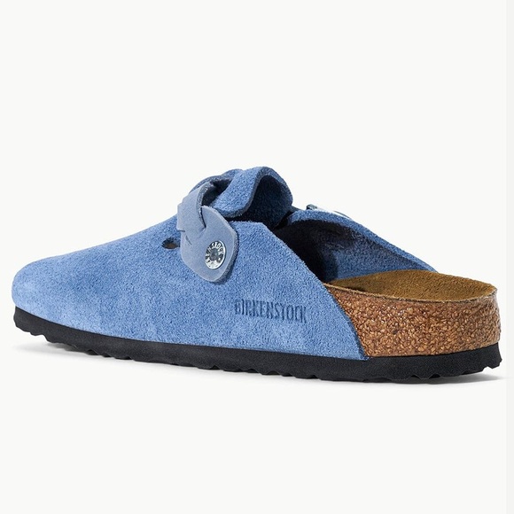 Birkenstock Boston Braid Clog - Elemental Blue size 40 - Picture 2 of 5